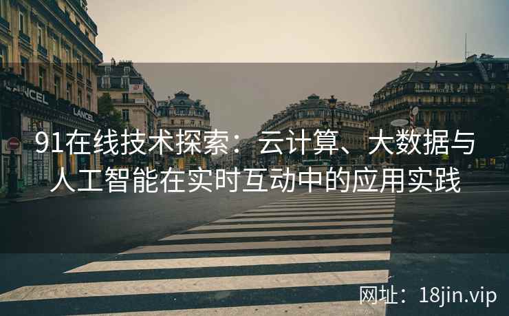 91在线技术探索:云计算、大数据与人工智能在实时互动中的应用实践 91在线技术探索:云计算、大数据与人工智能在实时互动中的应用实践
